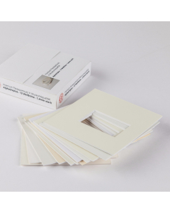 Musterpaket 12 Weißtöne - AlphaUVplus Passepartouts
