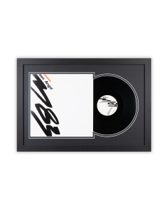 Schallplatten Rahmen - Schwarz-1 - LP-Cover und Vinyl Bilderrahmen mit Doppel-Passepartout für 1er- , 2er und 3er LPs