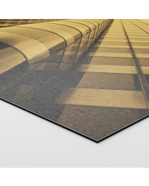 Fotodruck auf Butlerfinish Gold