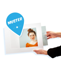 Einsteck Passepartout - Muster
