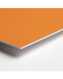 Passepartoutkarton APRICO11-W14-Auswahl in Pastelorange, einfarbig glatt