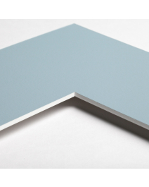 Standard-Passepartout ATLANTIC14-W14-Z001-Auswahl in Ozeanblau, einfarbig glatt