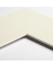 Standard-Passepartout BURMA18-W14-Z001-Auswahl in Sonnengelb, einfarbig glatt