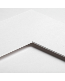 Standard-Passepartout FAY10-W10-Z001-Auswahl in Reinweiß