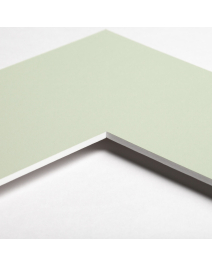 Standard-Passepartout MOSS16-W14-Z001-Auswahl in Moosgrün, einfarbig glatt