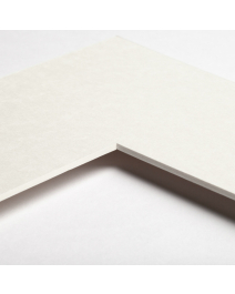 Standard-Passepartout NATURE10-W14-Z001-Auswahl in Naturweiß, einfarbig glatt