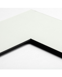 Standard-Passepartout WHITE3297-B15-Z001-Auswahl in Cremeweiß
