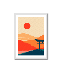 FineArt Wandbild 232 Japanese Minimalistic