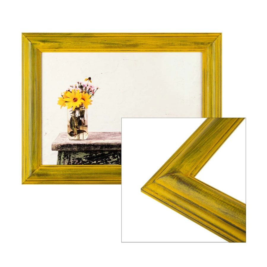 Shabby Chic Bilderrahmen Verziert – In Weiß, Gold Oder Schwarz Für A4 Und A3