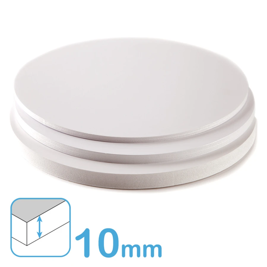 25 Runde Tortenplatten, 15 Cm Durchmesser – Aus Wellpappe, Weiß, Für Kuchen & Gebäck