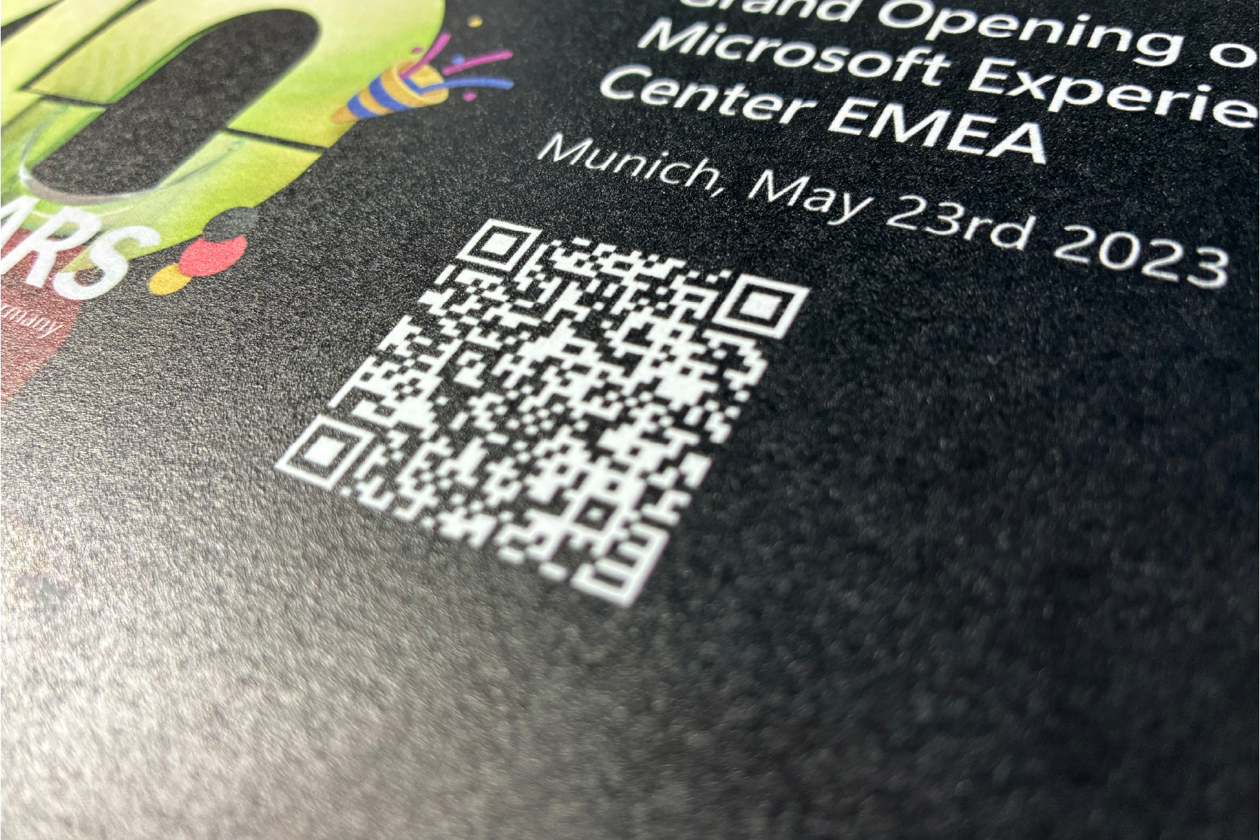 QR Code Erweiterung für Event Passepartout